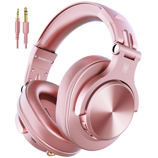OneOdioA70Bluetoothオーバーイヤーヘッドフォンワイヤレスヘッドホン再生時間72時間3.5mm/6.35mmジャックスタジオモニターミキシングDJギターアンプラップトップPCタブレット用