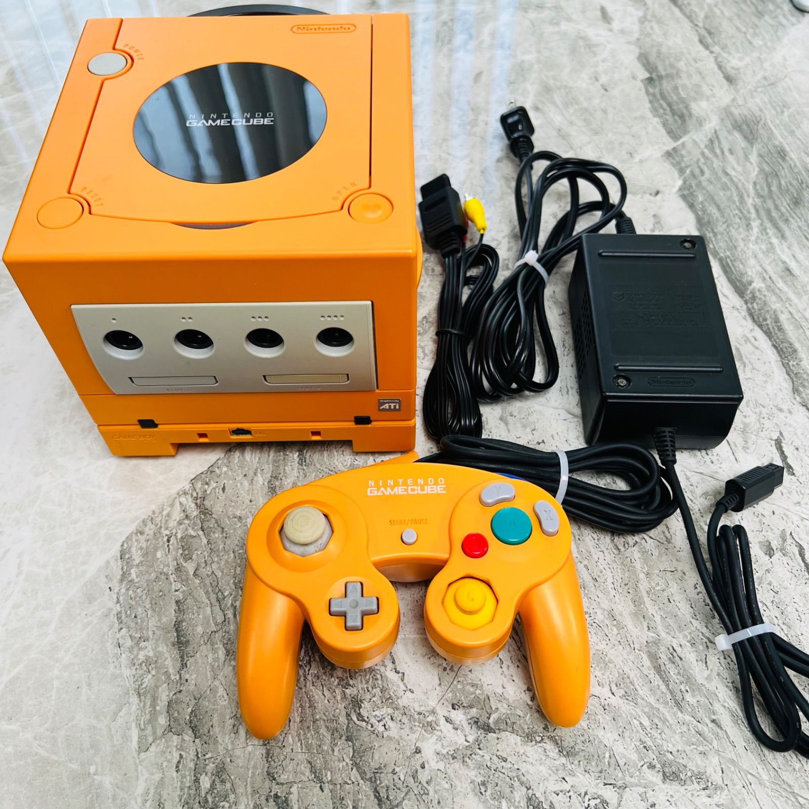 Nintendo GameCube+ Game Boy Player Set Orange