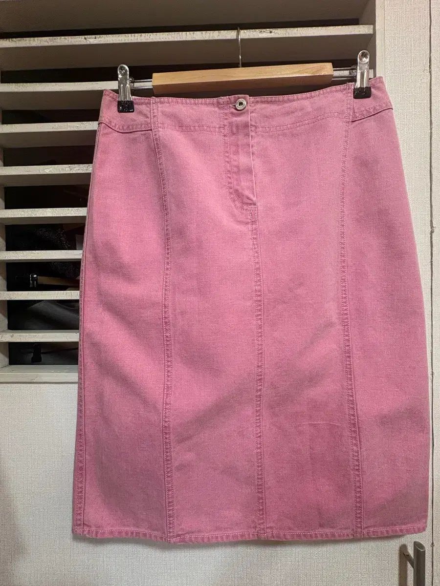 MAX MARA マックスマーラ ピンク麻スカート