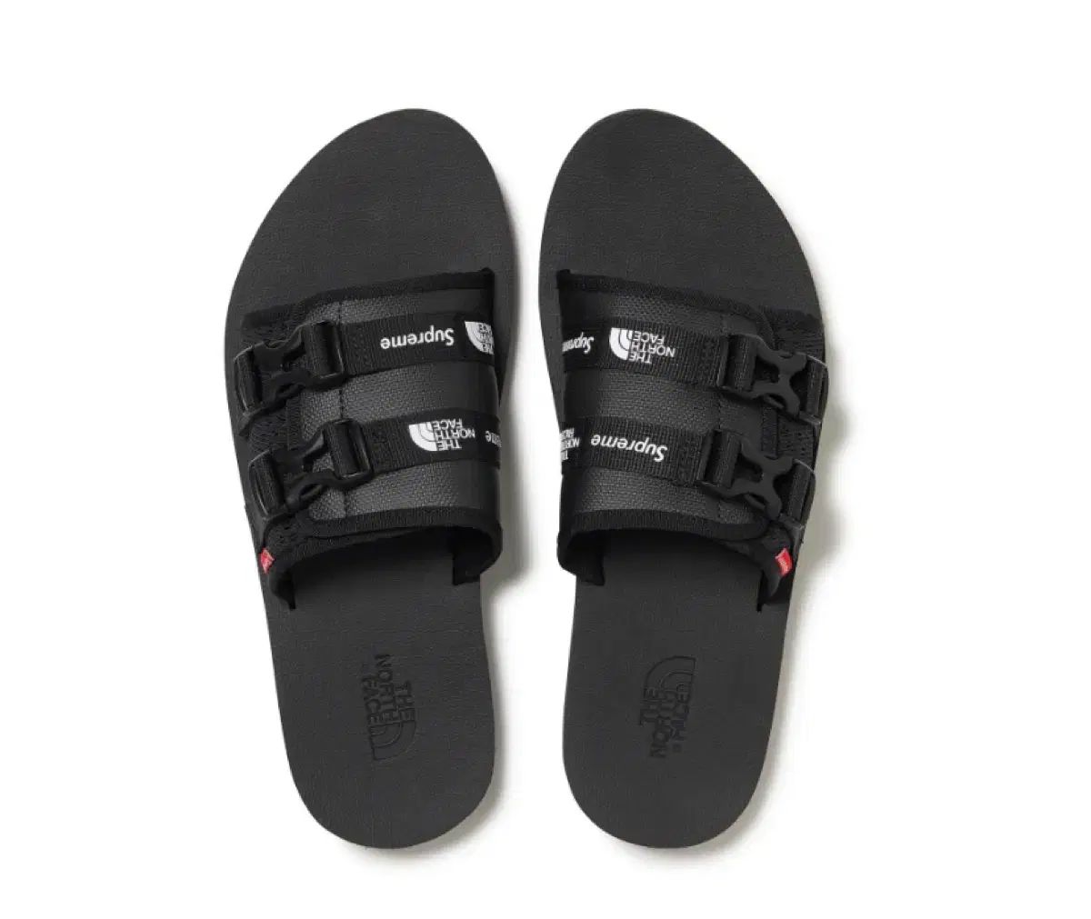 (260) Supreme 22SS THE NORTH FACE ザノースフェイス トレッキング サンダル ブラック