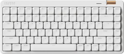 FlowLite84キーロープロファイルメカニカルキーボード、75%スワップ可能な充電式ワイヤレスキーボード2.4G無線接続、Bluetooth接続、Windows、Macの有線接続/スペクターリニアキースイッチ(オフ…