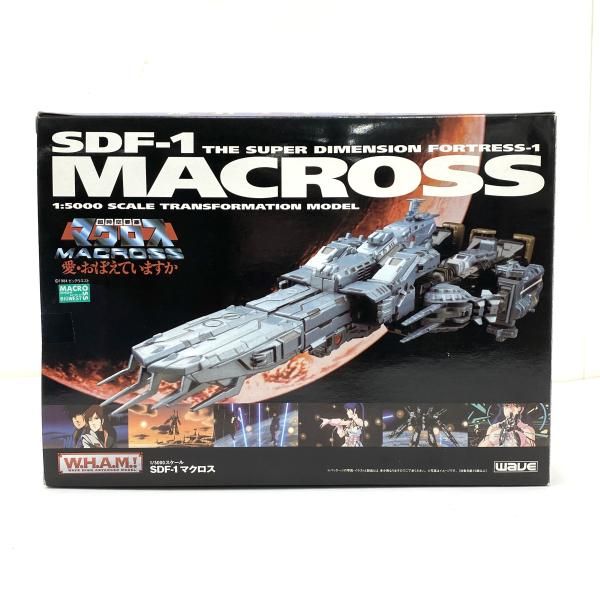 【中古】【開封】W.H.A.M.! SDF-1 マクロス 1/5000スケール ABSダイキャスト製塗装済完成品[95]