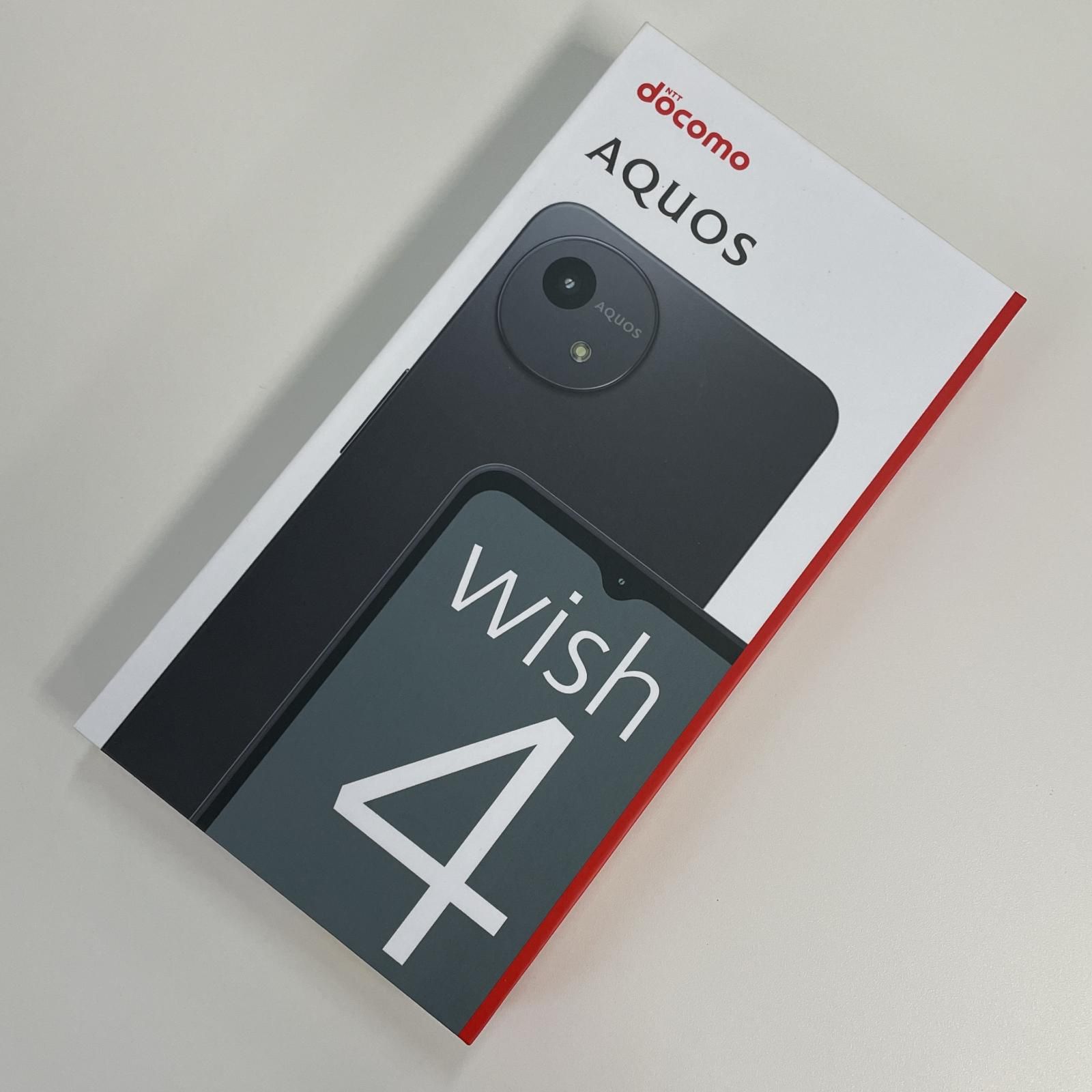 AQUOS wish4 SH-52E ブラック 新品未使用 - メルカリ