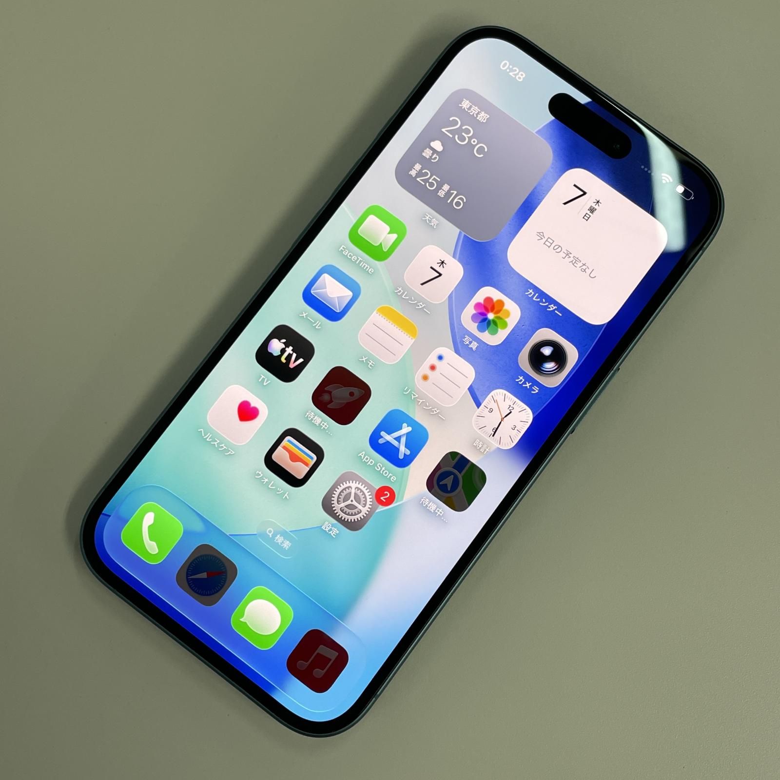 softbank iPhone 16 128GB ティール