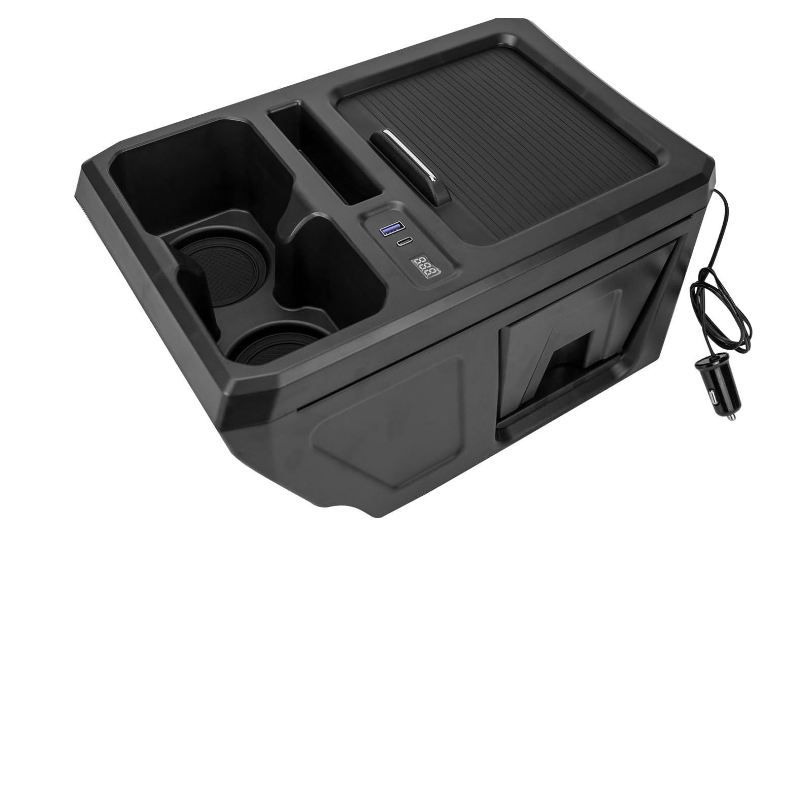 N-BOX コンソールボックス N-BOXカスタム JF5 JF6 専用 NBOX エヌボックス センターコンソール 車内収納ボックス 急速充電 USBポート付き ドリンクホルダー ゴミ箱付き カップホルダー 小物入れ 多機能 カスタムパーツ 93f7d253