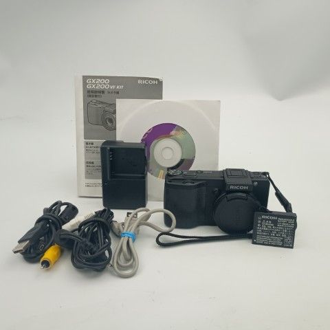 RICOH GX200 Black コンパクトデジタルカメラ