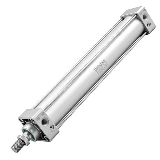 Heschen空気圧標準シリンダー、SC50-300、PT1/4インチポート、50mmボア、300mmストローク、複動式