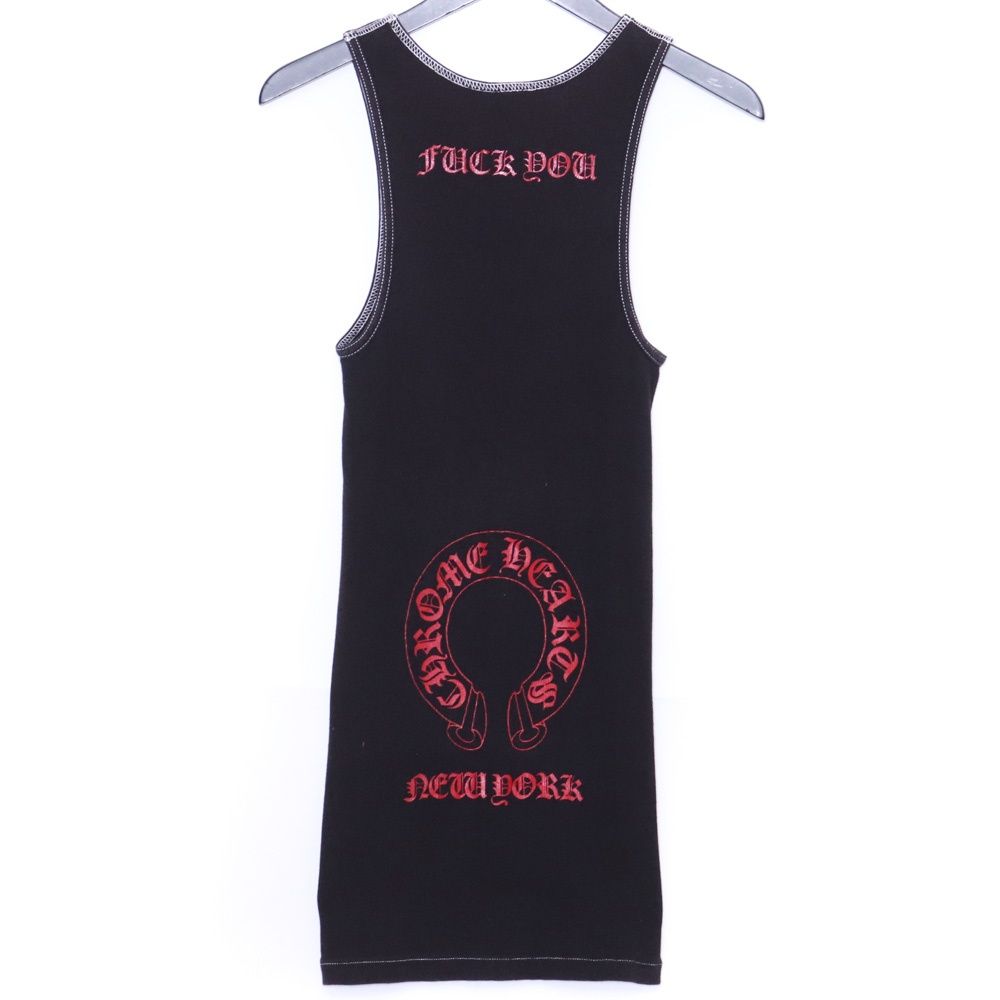 CHROME HEARTS ニューヨークモデル　　タンクトップ CHROME HEARTS オールド ニューヨーク限定 ホースシューリブタンク