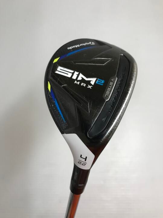 テーラーメイド　【訳あり】SIM2 MAX　22度　KBS MAX MT85 JP　Sフレックス　ユーティリティ　中古【最短即日発送】