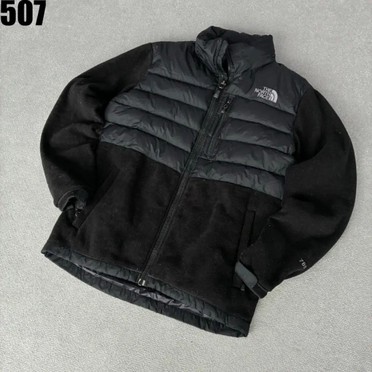 THE NORTH FACE ザノースフェイス ダウン フリース ジャケット ブラック
