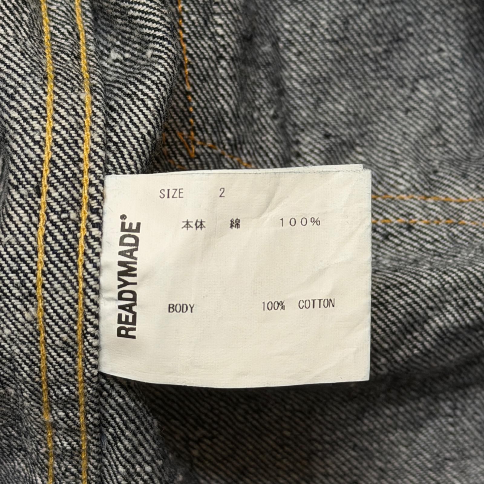 参考上代77000円 READYMADE DENIM JACKET デニムジャケット Gジャン 