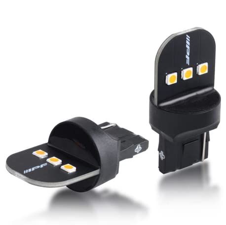 M's Basic by IPF ウィンカー LED バルブ PLATEシリーズ T20 アンバー 260ルーメン ピンチ部違い対応 別途抵抗必要 2個入 日本製 AMZ-WB005