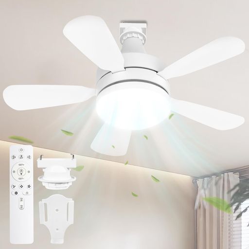【節電·目に優しい】TENKOO&YOULEDシーリングファンライト扇風機28W3000lmE26天井ライト常夜灯照明器具省エネ正逆回転切り替え無階段調光調色3階段風量調整DCモータータイマー機能小型5枚羽…