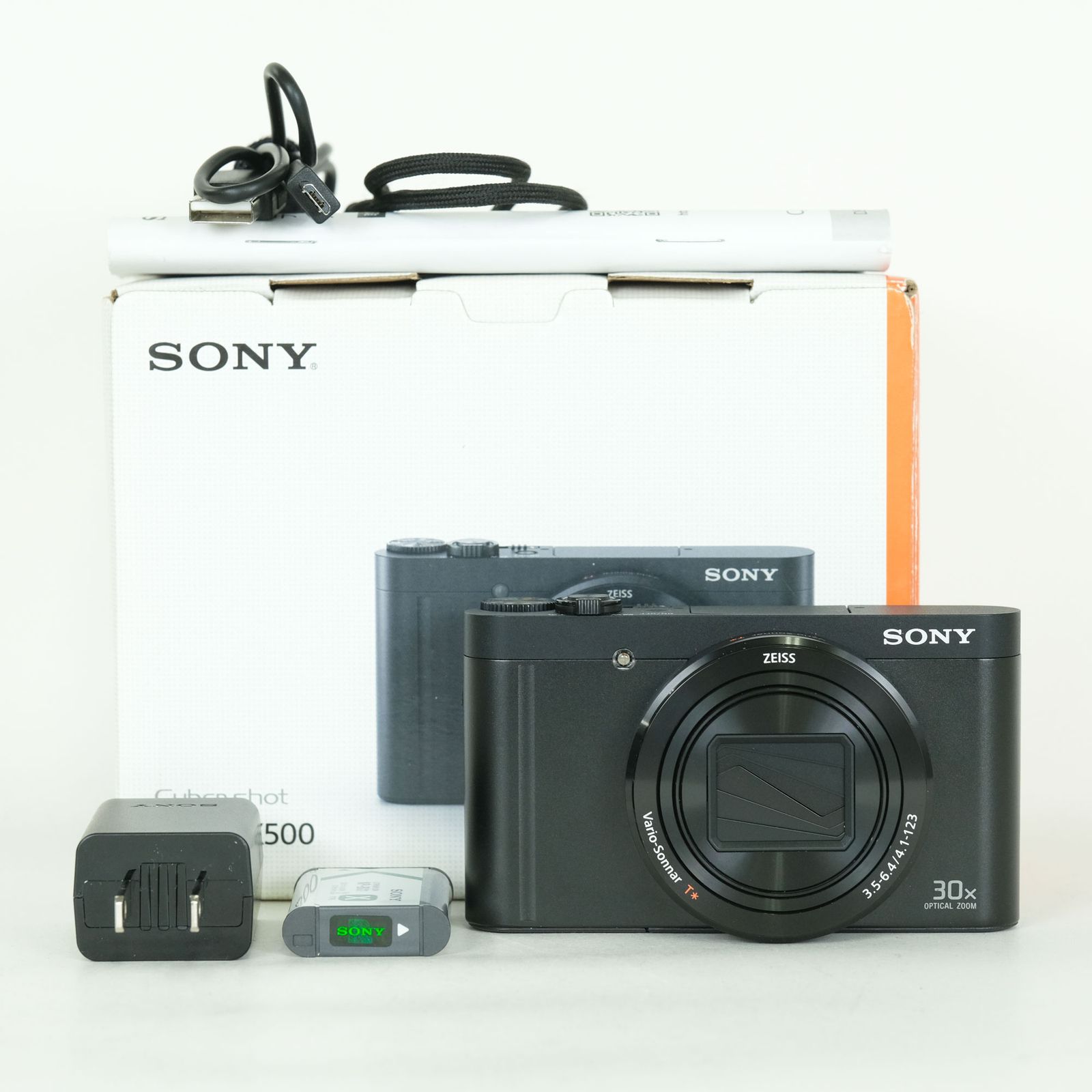[美品] SONY Cyber-shot DSC-WX500 ブラック | コンパクトデジタルカメラ