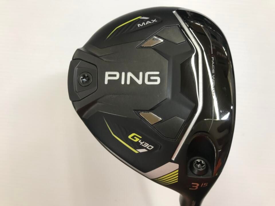 ピン　G430 MAX　15度　ALTA J CB BLACK　Sフレックス　フェアウェイウッド　中古【最短即日発送】