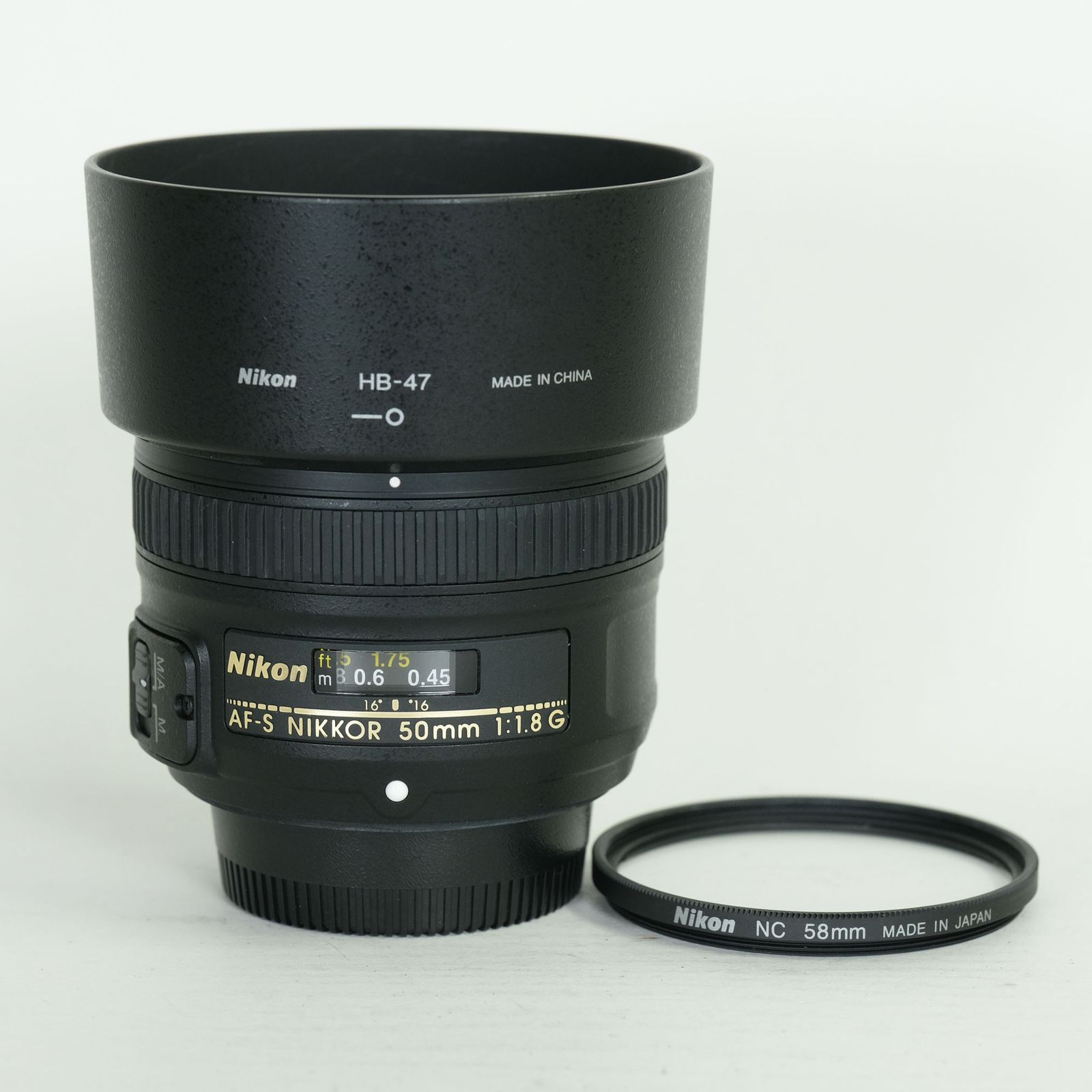 [良品 | 純正フィルター付] Nikon AF-S NIKKOR 50mm f/1.8G | Nikon Fマウント
