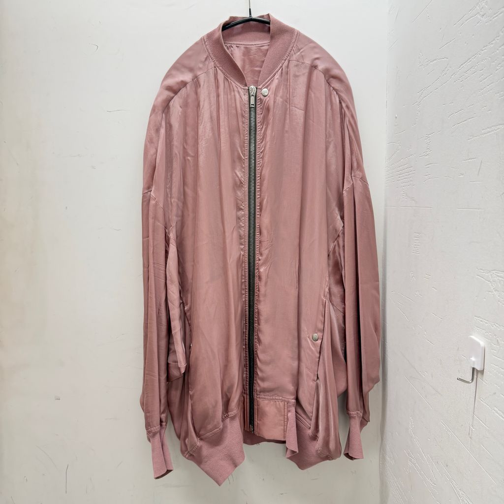 Rick Owens リックオウエンス Jumbo Peter Flight Blouson ブルゾンジャケット RU01D3795-J ピンク size:46【中目黒B05】