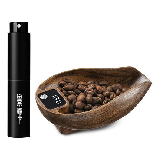 MHW-3BOMEBRコーヒースケールとスプレーボトルセット0.3-200g/0.1g高精度コーヒー計量器エスプレッソはかりドリップスケールデジタルキッチンスケールコーヒー豆/茶葉/スパイスES6561-OS