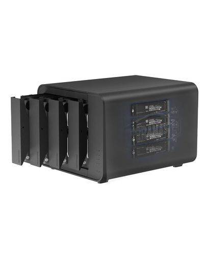TERRAMASTERテラマスターD8Hybrid8ベイUSBストレージHDDNVMeエンクロージャUSB3.2Gen210GbpsTypeCRAID機能専用2+6RAIDディスクアレイメーカー直営店HDD付属なし