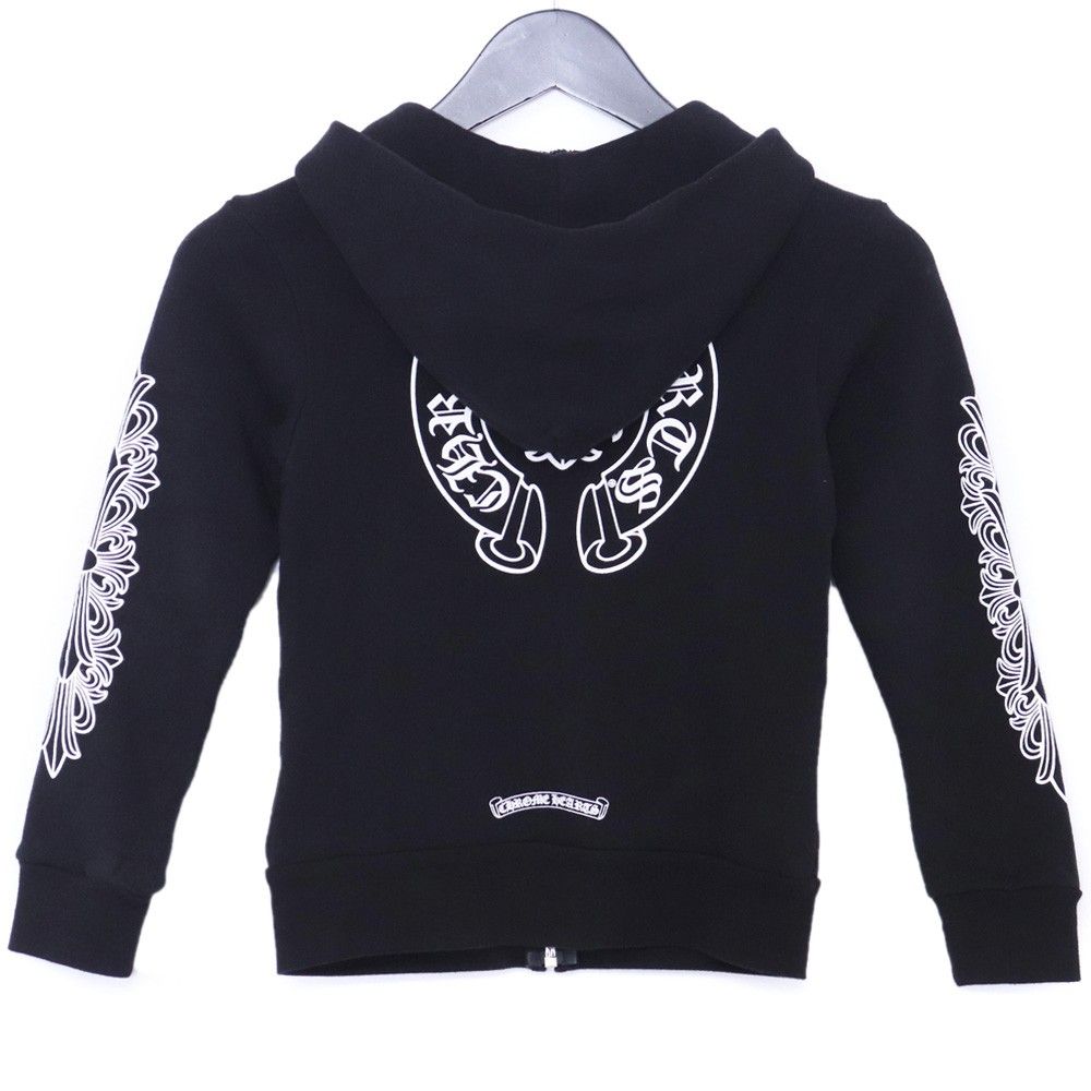 CHROME HEARTS キッズ ホースシュージップアップパーカー ホースシュー