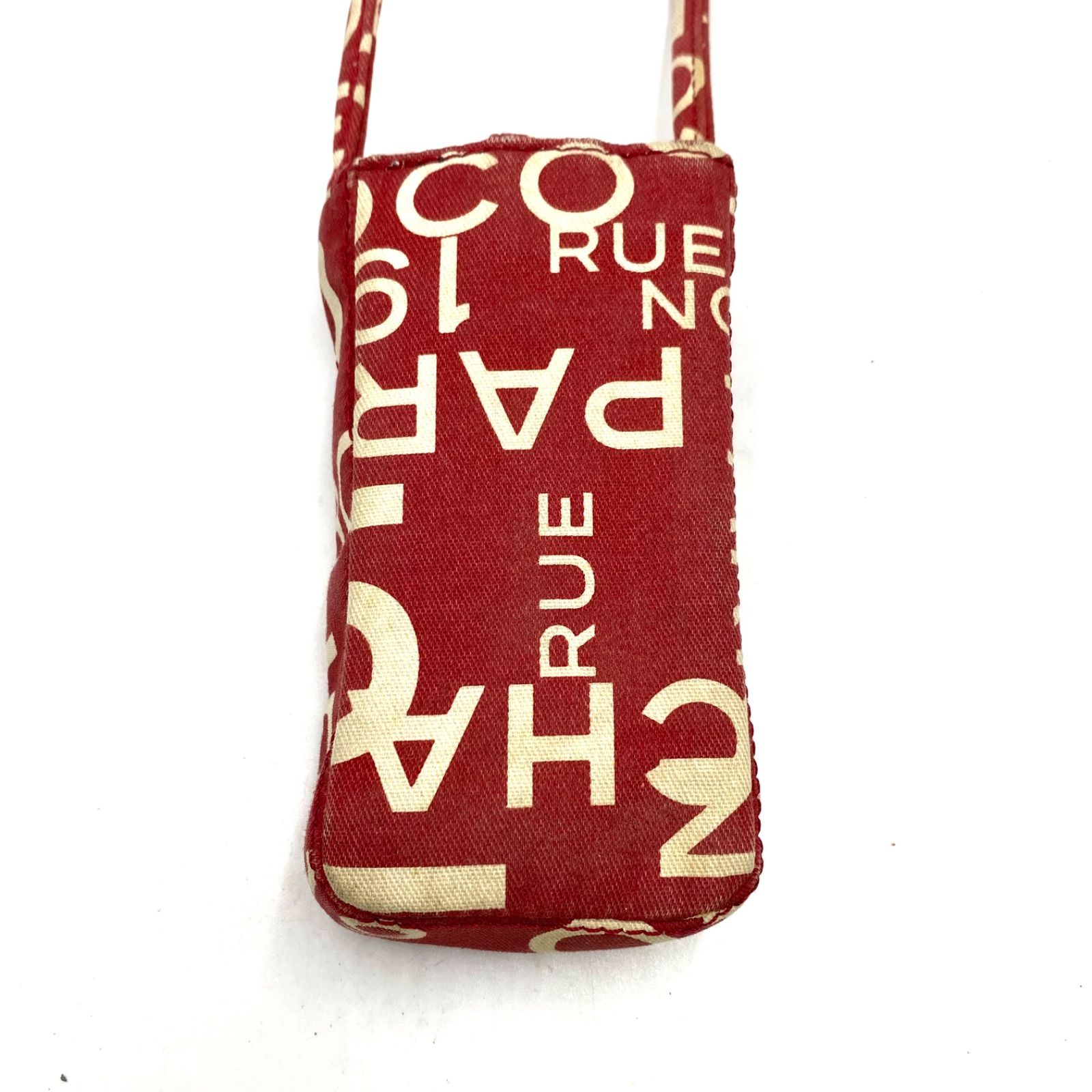希少 CHANEL シャネル バイシーライン 携帯ケース フォンケース ポーチ 