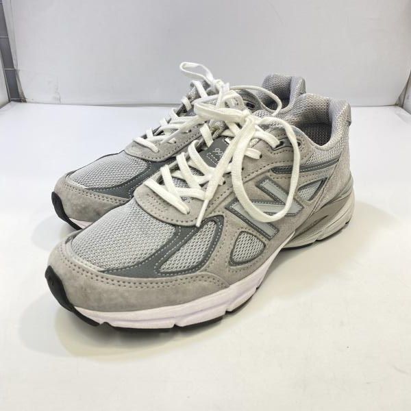 【中古】New Balance 990V4 グレー 26.0 U990GR4 ニューバランス[24]