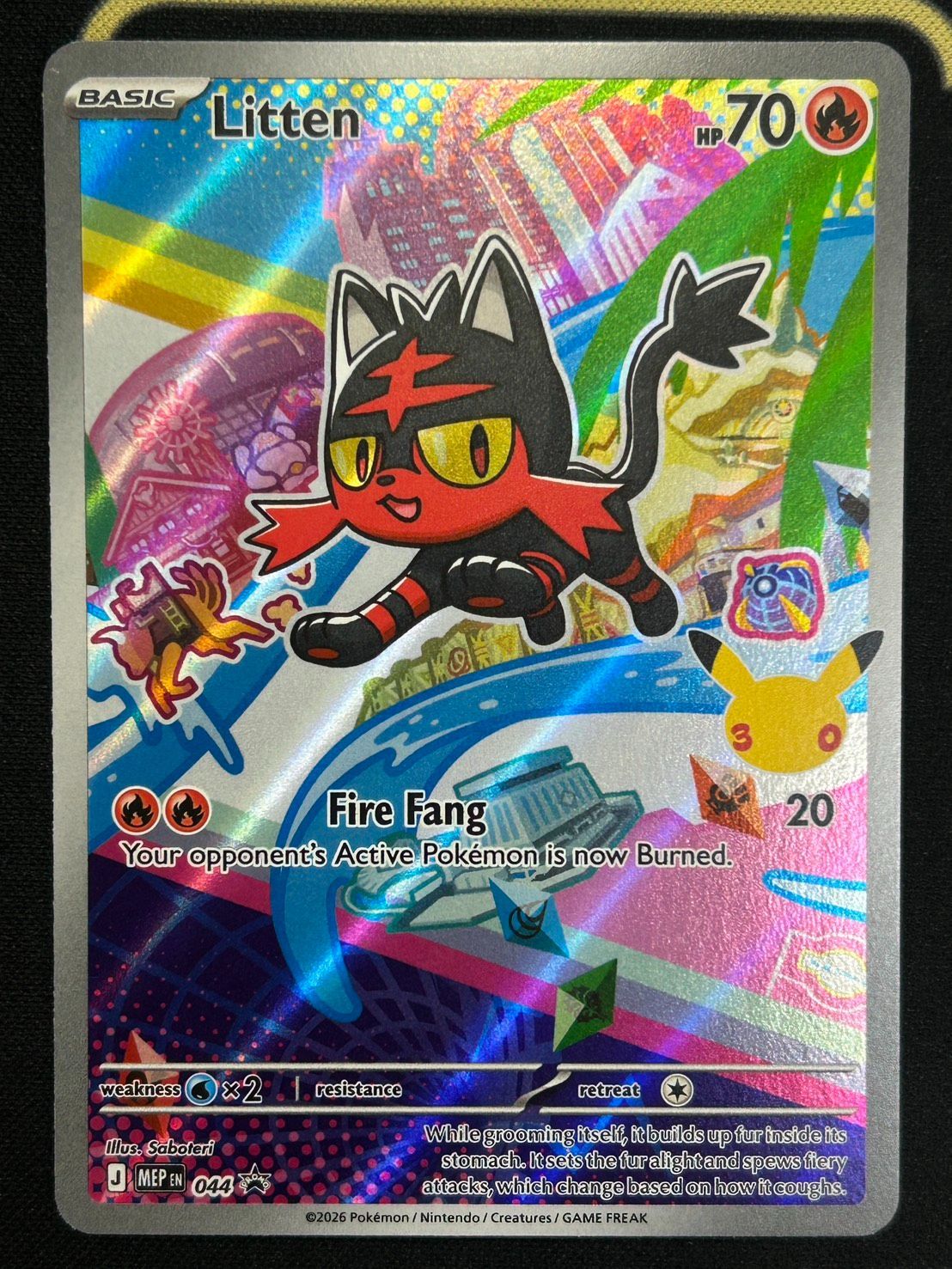 ポケモンカード 30周年記念 プロモ 御三家セット First Partner 1 英語