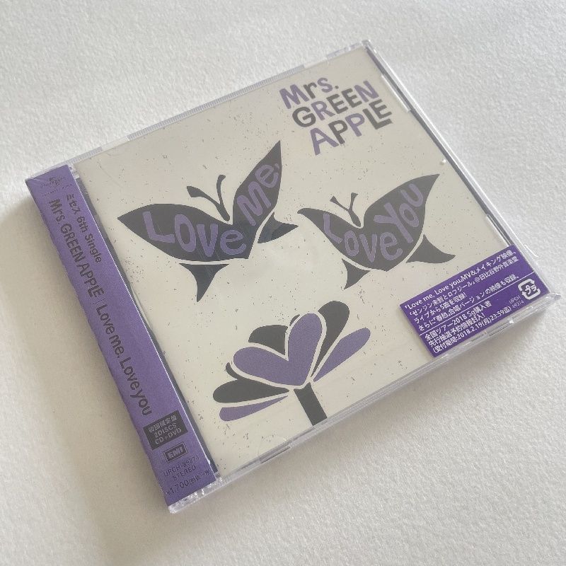 Mrs. GREEN APPLE Love Me, Love You 初回限定盤 Mrs. GREEN APPLE Love me, Love you 初回限定版 - メルカリ