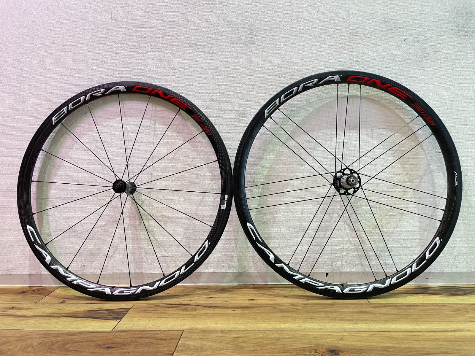 h0001 ■USED■ Campagnolo カンパニョーロ BORA ONE 35 ボーラワン 35 カーボン リム 700C 100QR：600g 130QR：800g Shimano 11速 クリンチャー ロードバイク ホイール