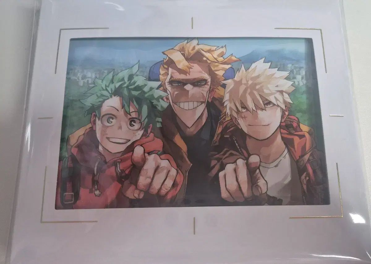 未開封 現物) ヒロアカ 僕のヒーローアカデミア 原画展 ブロマイド 15枚 セット 出品