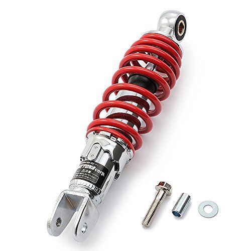 デイトナ(Daytona) バイク リアサスペンション 汎用(原付) 取付長230mm 街乗り設定 ユニバーサルリアショック レッドスプリング 73532so 40f4b030