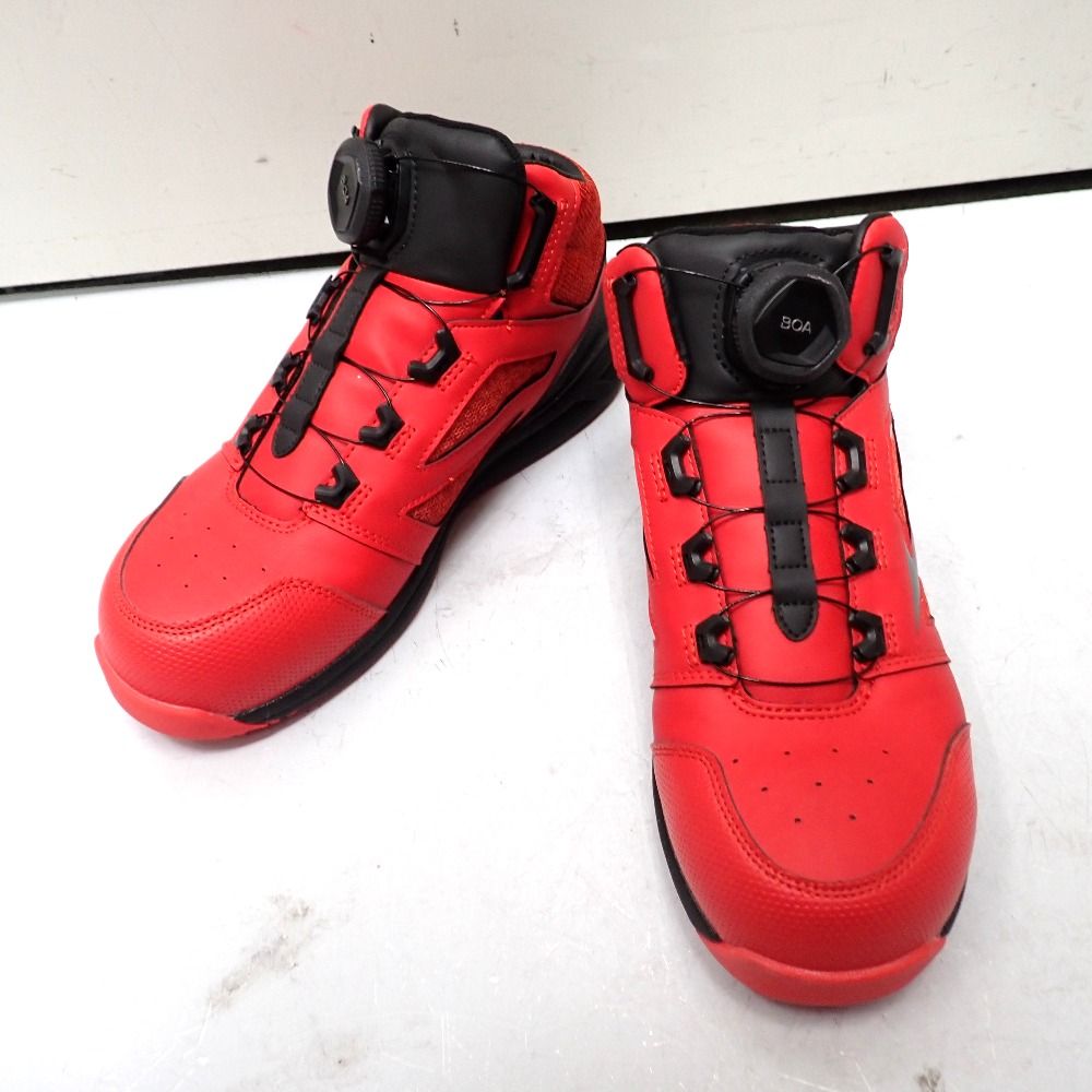 Ft643001 ミズノ スニーカー オールマイティ LS II 73M BOA F1GA220362 レッド 24.5cm メンズ Mizuno 中古