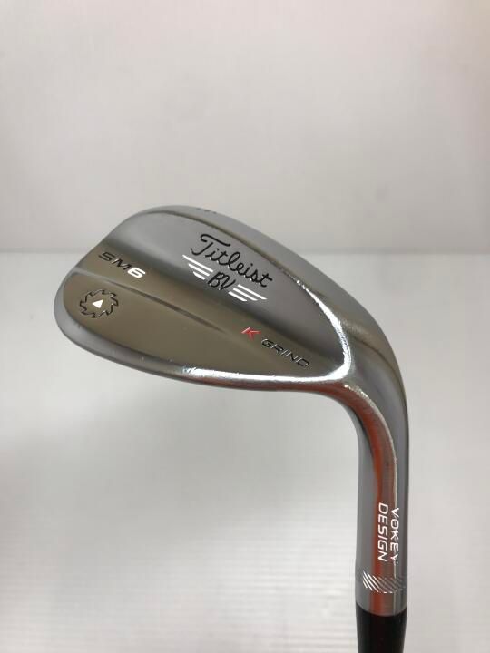 タイトリスト　ボーケイ SM6 ツアークローム　58度　ダイナミックゴールド　Sフレックス　ウェッジ　中古【最短即日発送】