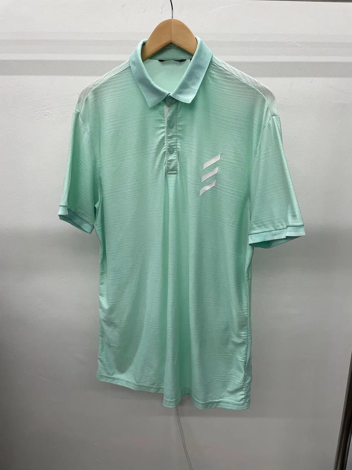 110)アディダス ゴルフ アディクロス 機能性 半袖 Tシャツ