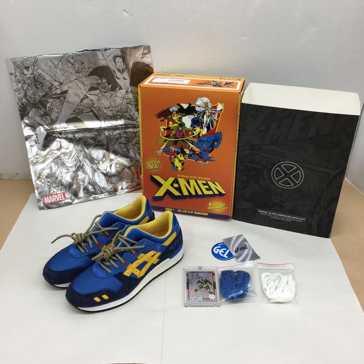 asics × KITH × X-MEN GEL-LYTE III 1201A-961 サイズ27cm MARVEL【WS1613-003】
