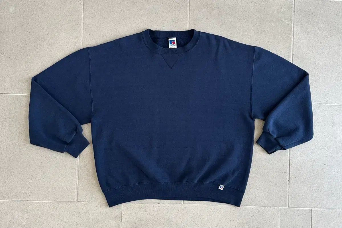 90s ヴィンテージ ラッセル スウェットシャツ ネイビー L USA