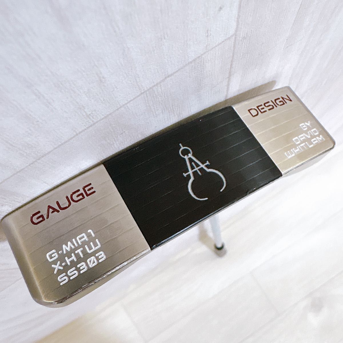 希少 ゲージデザイン G-MIA1 X-HTW プロトタイプ リミテッド パター 右利き 34インチ GAUGE DESIGN