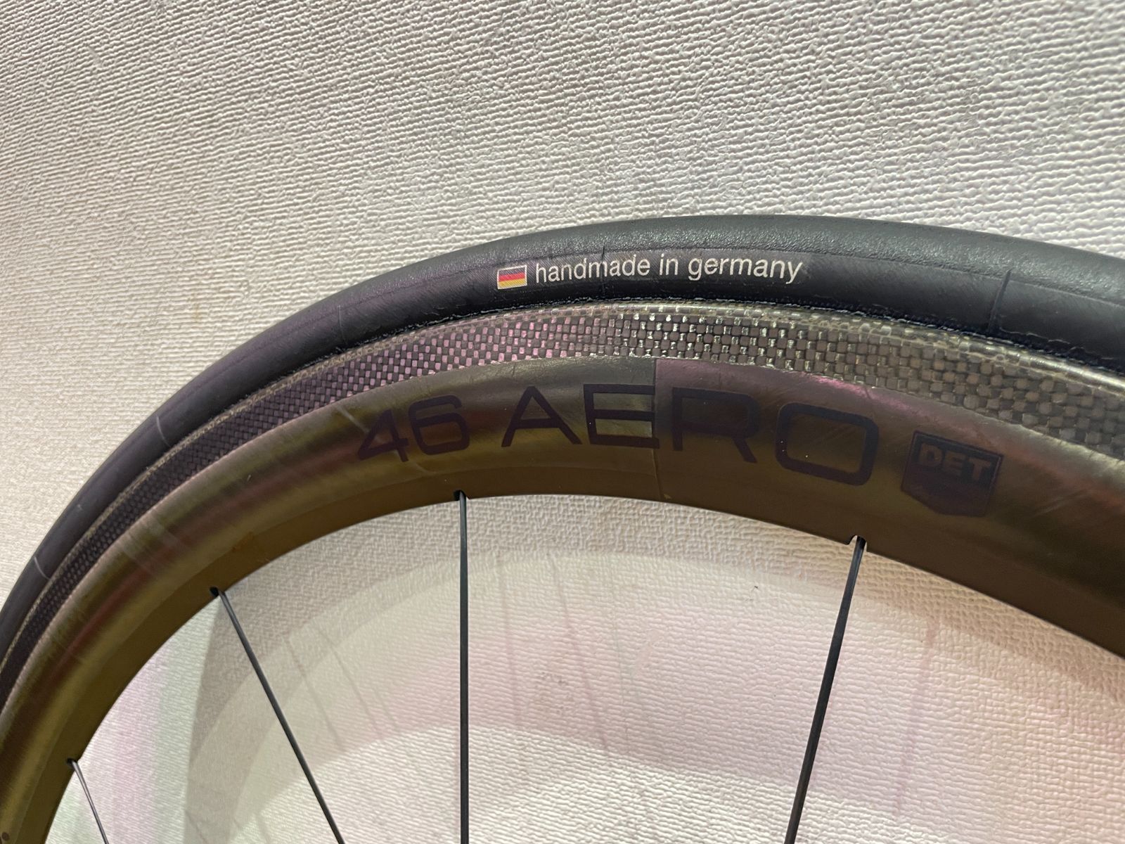 h0003 □USED□ REYNOLDS レイノルズ 46 AERO カーボン リム 700C