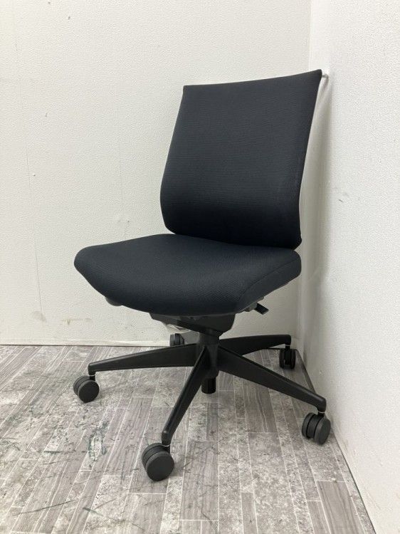 【中古品】コクヨ ウィザード3チェア CRS-G3620E1 ブラック