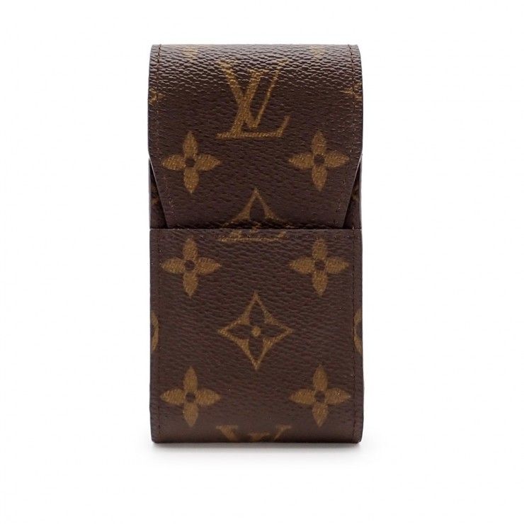 未使用品 LOUIS VUITTON ルイ・ヴィトン エテュイ・シガレット モノグラム M63024 モノグラムキャンバス ブラウン ユニセックス