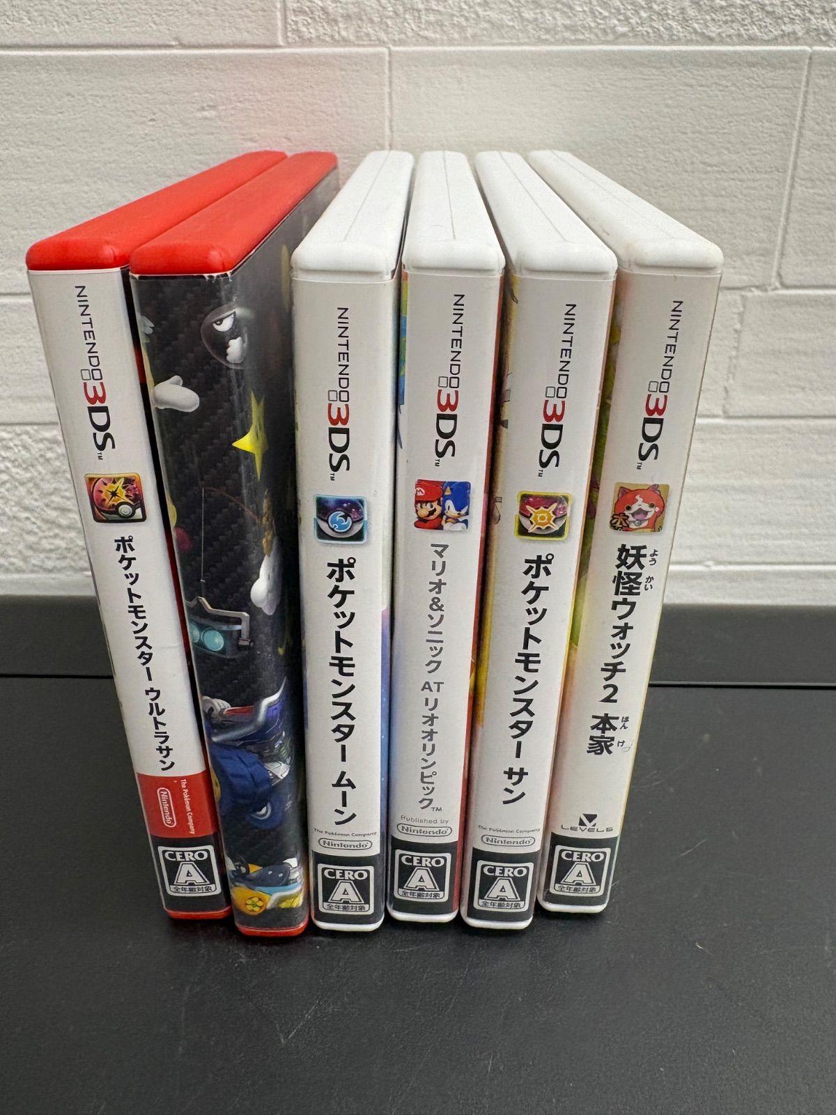 ポケモン 3DS⁄DSソフト 7本セット プラチナ・ブラック・ブラック2 など