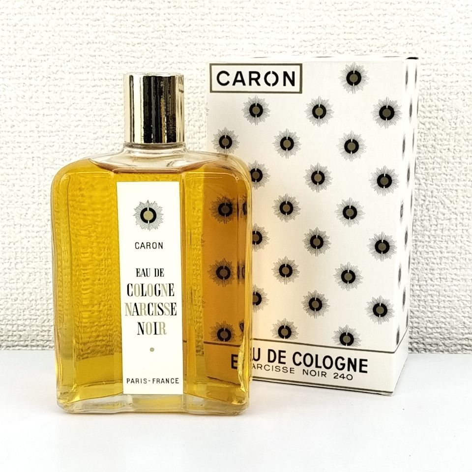 【 CARON 】F 14 A-1 240ml ほぼ満タン NARCISSE NOIR キャロン ナルシス ノワール EDC オーデコロン BT ボトル 香水 フレグランス