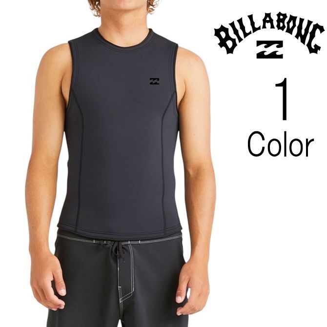 ビラボン Billabong メンズ 101 ABSOLUTE NATURAL VEST ウェットスーツ 2mm ベスト ジャケット タッパー bg018003