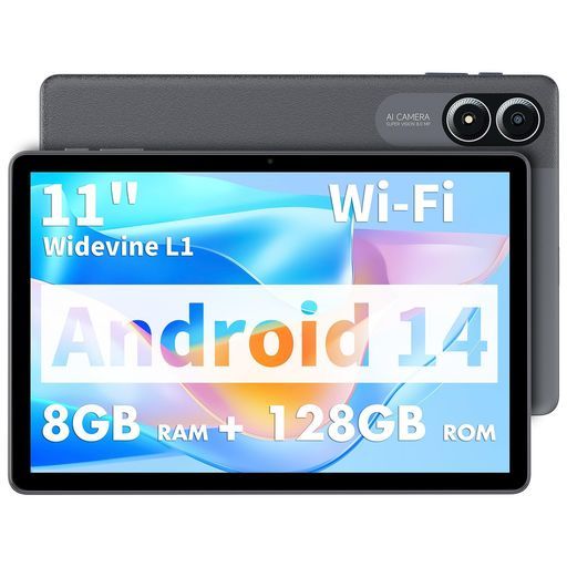 PRITOMプリトムTAB15Liteタブレット11インチAndroid14androidタブレット8GB(4GB+4GB拡張)+128GB+512GB拡張可能1280*800IPS2.4G/5GWi-Fi8000mAh