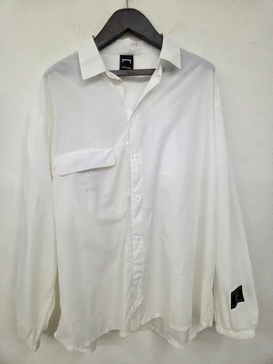 GOAL STUDIO 白 シャツ L (PACKABLE)