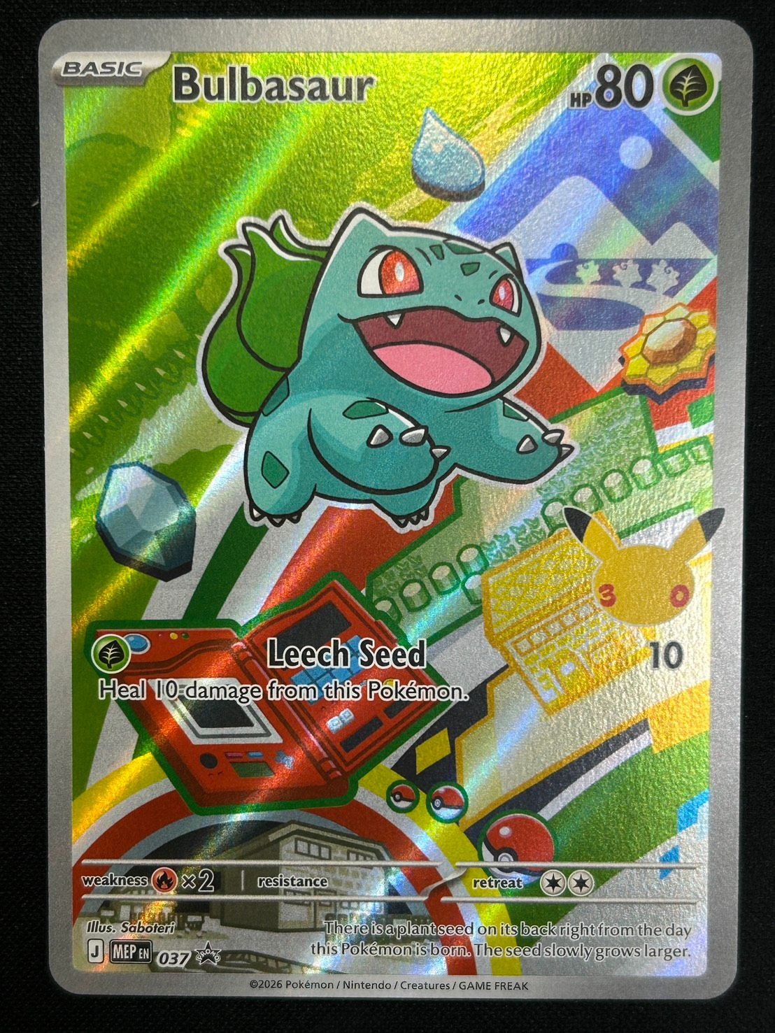 ポケモンカード 30周年記念 プロモ 御三家セット First Partner 1 英語