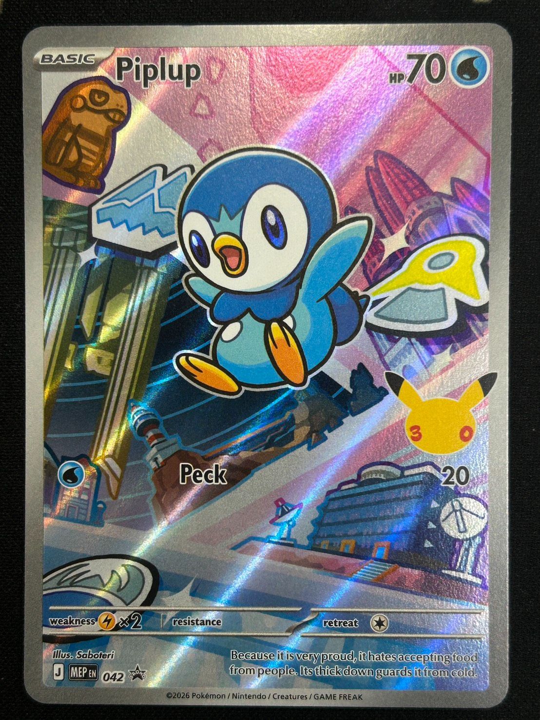 ポケモンカード 30周年記念 プロモ 御三家セット First Partner 1 英語