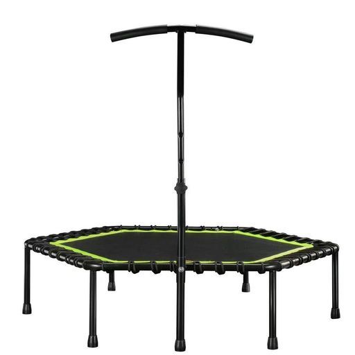 HONSANトランポリンフィットネスゴム式耐荷重150kg122cmフィットネストランポリン有酸素運動エクササイズダイエットに...