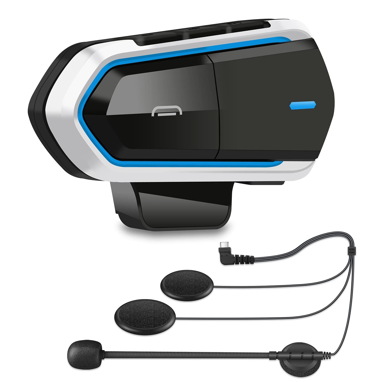 STDRIVO バイク用イヤホン ヘルメット スピーカー インカム バイク用 スピーカー bluetooth 薄型 IPX65防水 防塵機能 分離式 HI-FI音質 ノイズリダクション 2台手机同時接続 自動通話応答 オートバイ ヘッドセット ソロツ ...