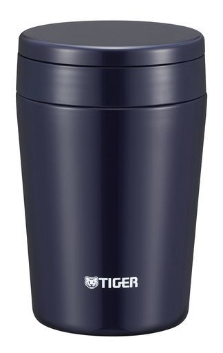タイガー魔法瓶(TIGER)タイガー魔法瓶真空断熱スープジャー380ml保温弁当箱広口まる底インディゴブルーMCL-B038-AITiger